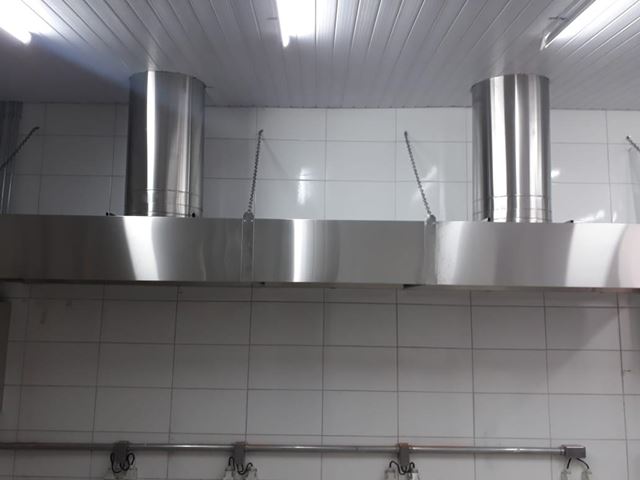 Coifa Inox com 2 Motores