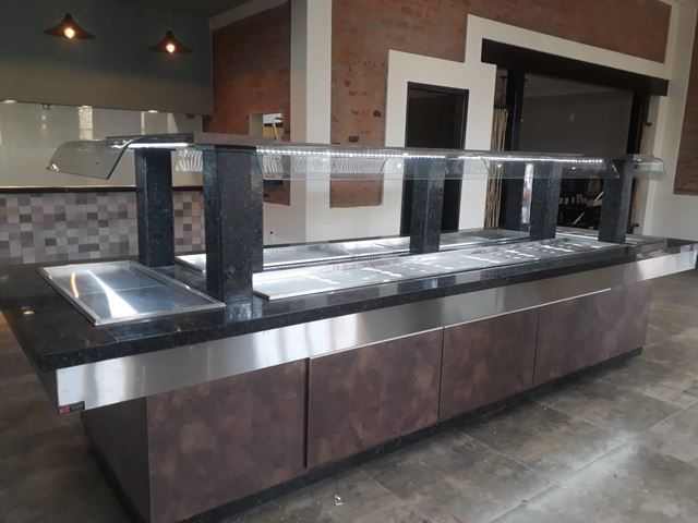 Buffet Self Service Pista Quente Sob Medida