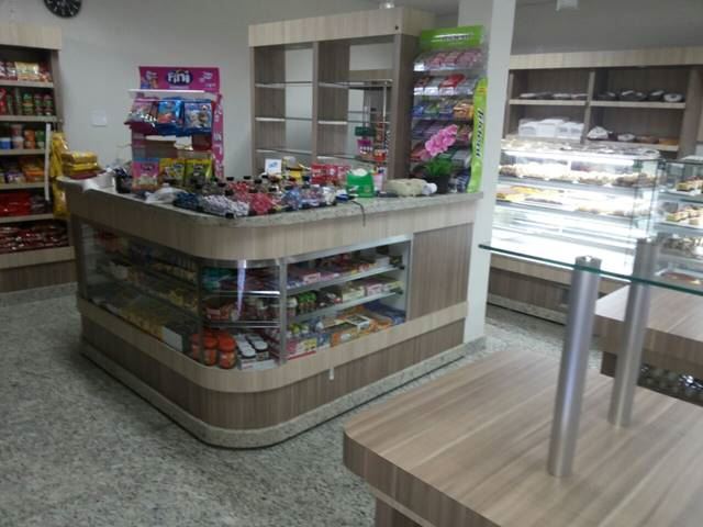 Balcão Caixa com Gôndola